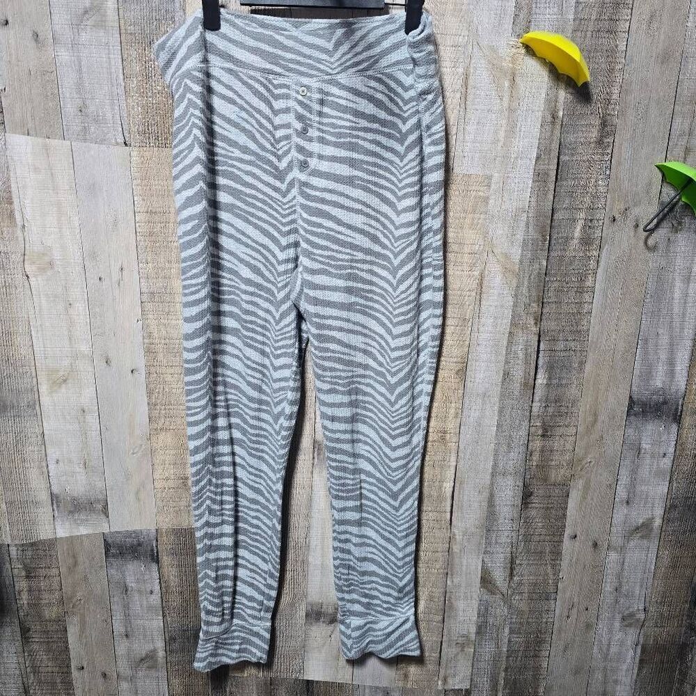 Aerie Waffle Knit Thermal Pajama Lounge Jogger Pants XXL Comfy Cozy PJ Winter
